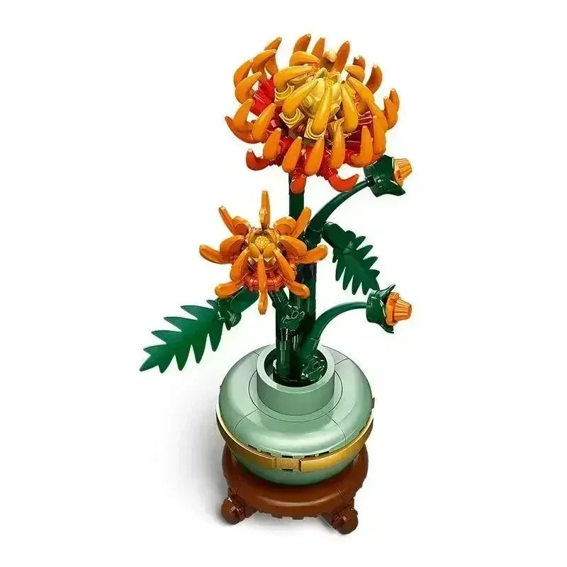 Buchet de Flori EterniBrix – Colecția Botanică (Set Construcție)