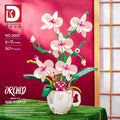 Set Construcție Orchid Bouquet – Model Botanic DIY, Decor Home & Office